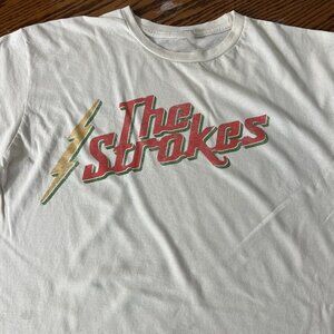 The Strokes Rock Band Music Tour Cotton Unisex T-Shirt, Classic Concert Tee 92